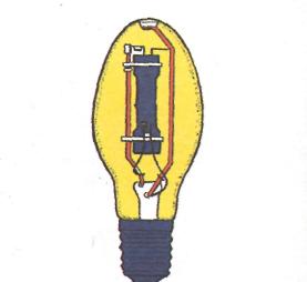 Люмінесцентні лампи - дугова ртутна лампа